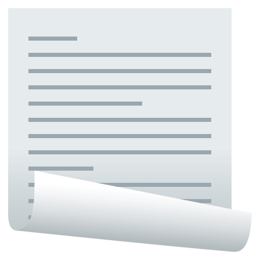 Page with Curl, the design in this release