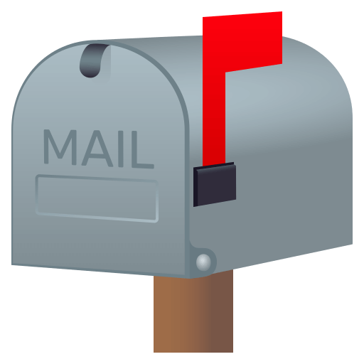 Closed Mailbox with Raised Flag, the design in this release
