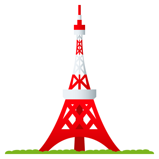Torre De Tokio as drawn by JoyPixels in 4.5