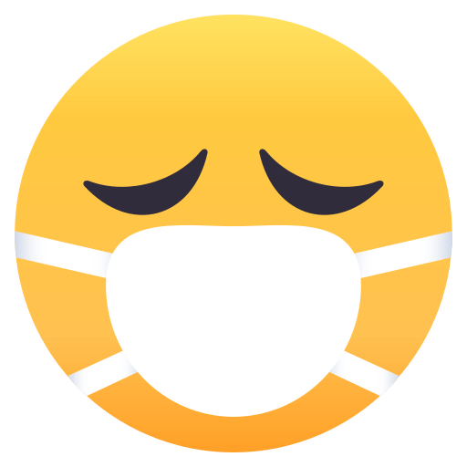 Face with Medical Mask, the previous design