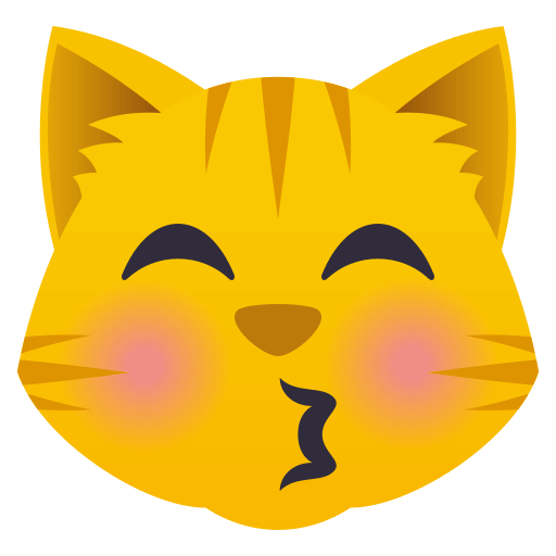 Kissing Cat, the previous design