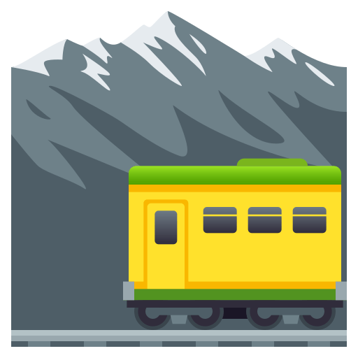 Mountain Railway, the design in this release