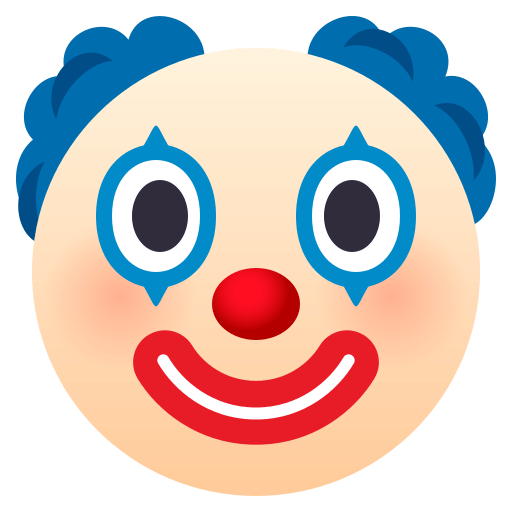 Clown Face, the previous design