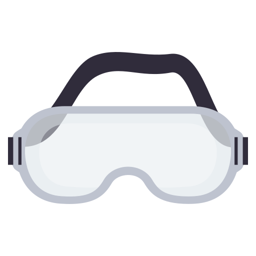 Goggles as drawn by JoyPixels in 4.5