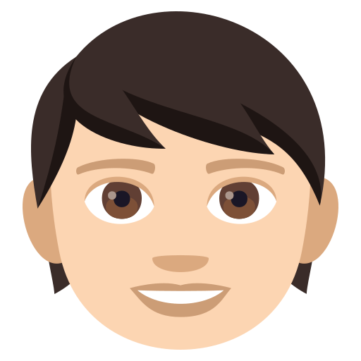 Child: Light Skin Tone, the previous design
