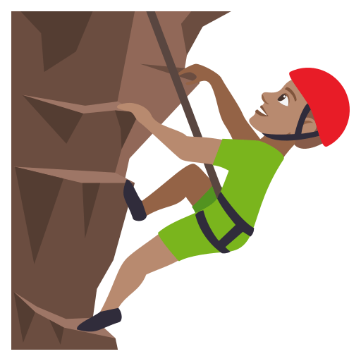 Man Climbing: Medium Skin Tone, the design in this release