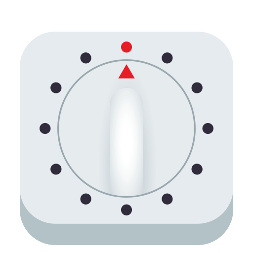 Timer Clock as drawn by JoyPixels in 4.5