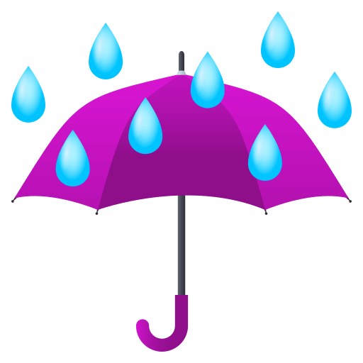 Umbrella with Rain Drops, the design in this release
