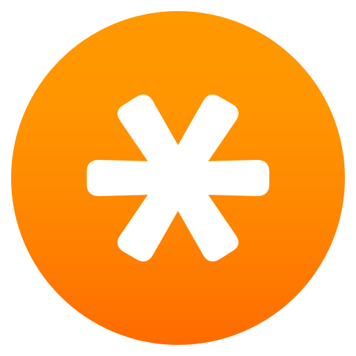Asterisk as drawn by JoyPixels in 4.5