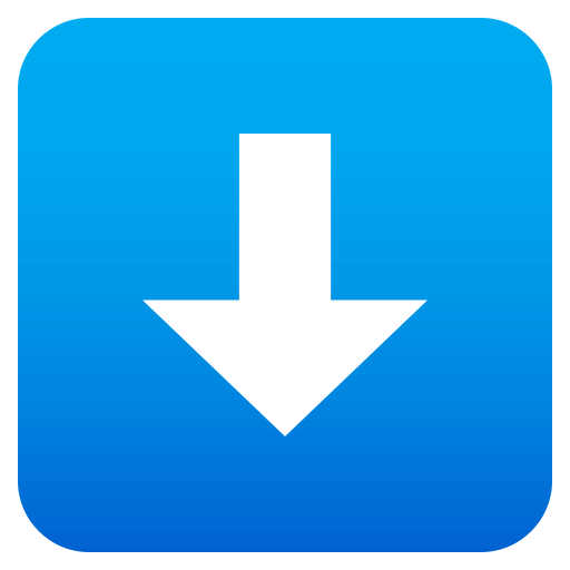Down Arrow as drawn by JoyPixels in 4.5
