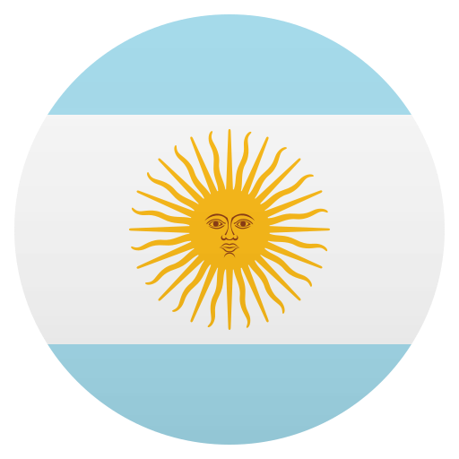 Flag: Argentina as drawn by JoyPixels in 5.0