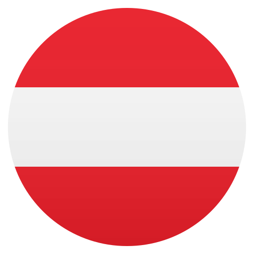 Flag: Austria as drawn by JoyPixels in 5.0