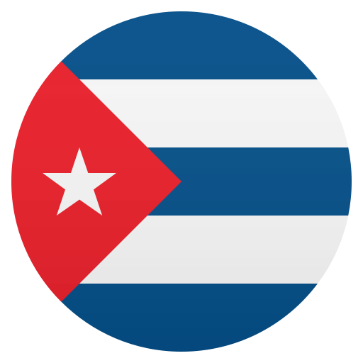 Flag: Cuba as drawn by JoyPixels in 5.0