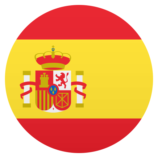 Flag: Spain as drawn by JoyPixels in 5.0