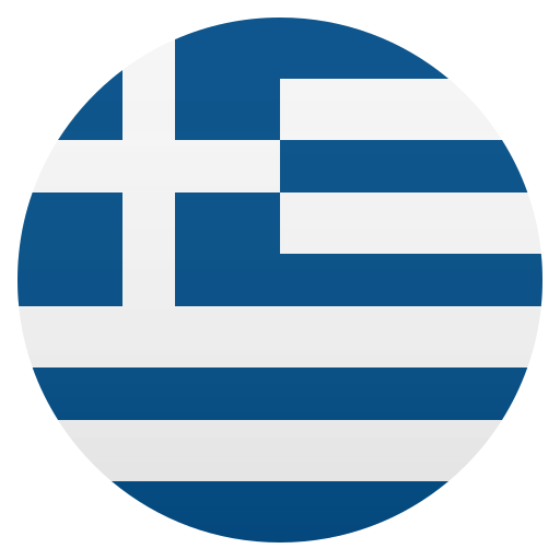 Flag: Greece as drawn by JoyPixels in 5.0