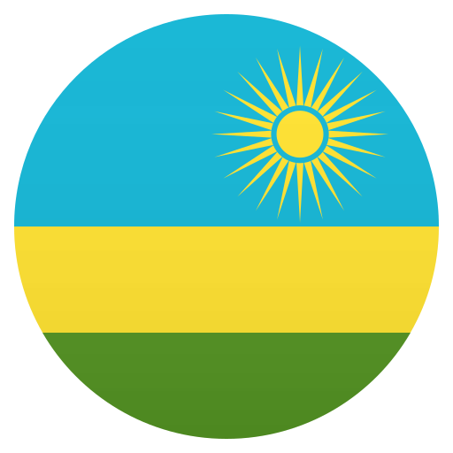 Drapeau : Rwanda as drawn by JoyPixels in 5.0
