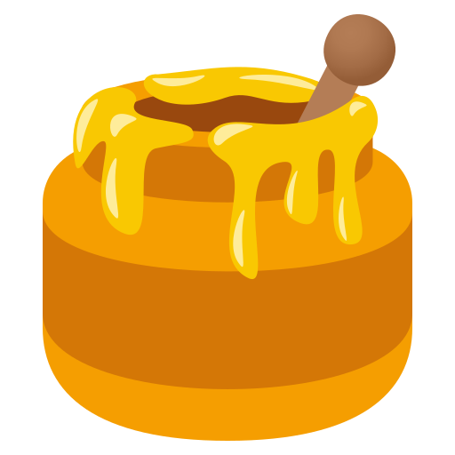 Honey Pot as drawn by JoyPixels in 5.0