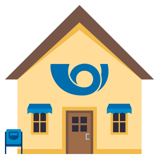 Post Office as drawn by JoyPixels in 5.0