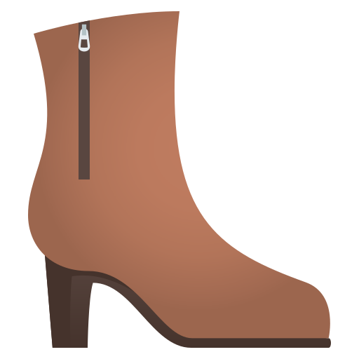 Woman’s Boot as drawn by JoyPixels in 5.0