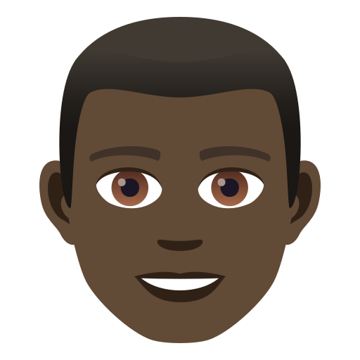 Man: Dark Skin Tone, the design in this release
