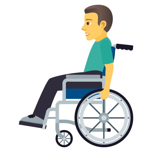 Man in Manual Wheelchair, the design in this release