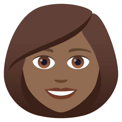 Woman: Medium-Dark Skin Tone, the design in this release
