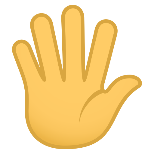 Hand with Fingers Splayed, the design in this release
