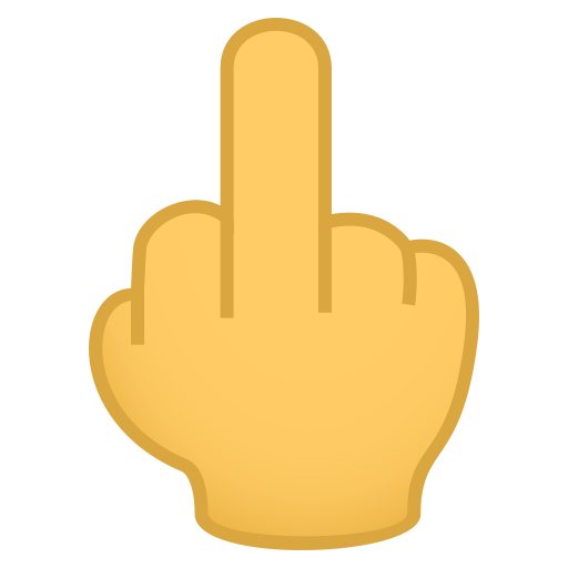 Middle Finger, the design in this release
