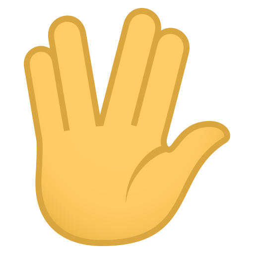 Vulcan Salute, the design in this release