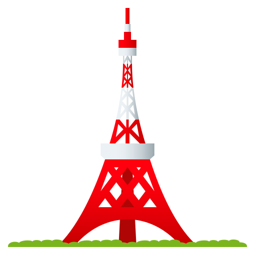 Torre De Tokio as drawn by JoyPixels in 5.0
