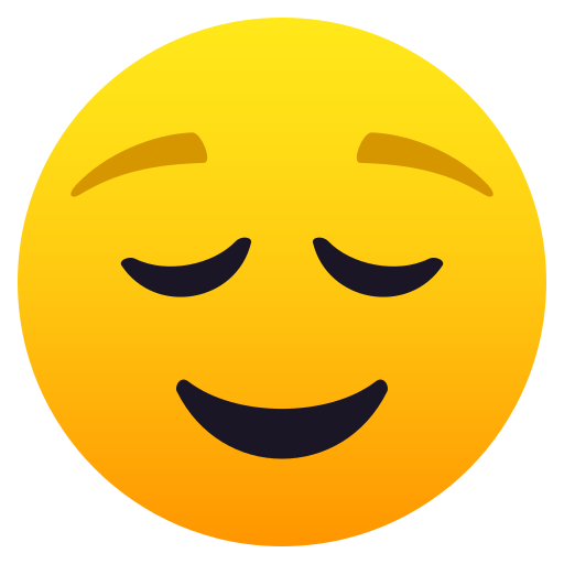 Relieved Face, the design in this release