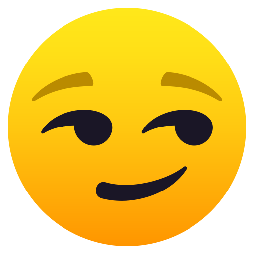 Smirking Face, the design in this release