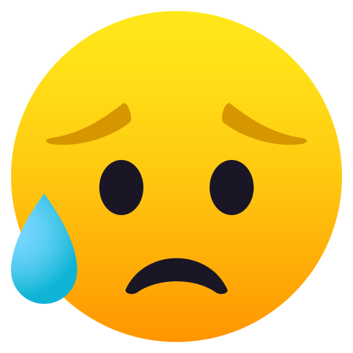 Sad but Relieved Face, the design in this release