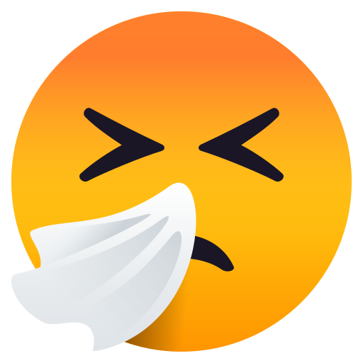 Sneezing Face, the design in this release