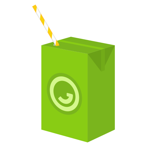 Beverage Box as drawn by JoyPixels in 5.0