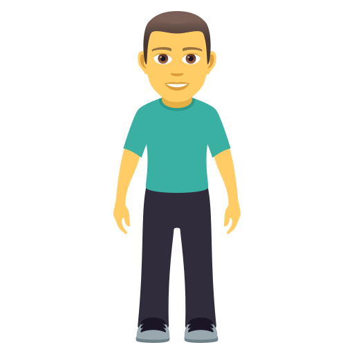 Man Standing, the design in this release