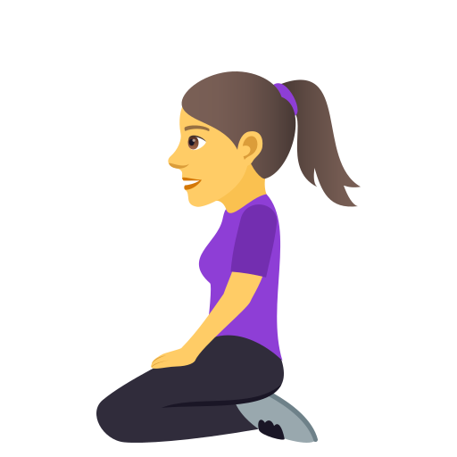 Woman Kneeling, the design in this release