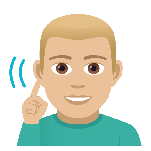 Deaf Man: Medium-Light Skin Tone, the design in this release