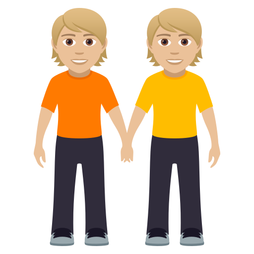 People Holding Hands: Medium-Light Skin Tone, the design in this release