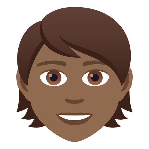 Person: Medium-Dark Skin Tone, the design in this release