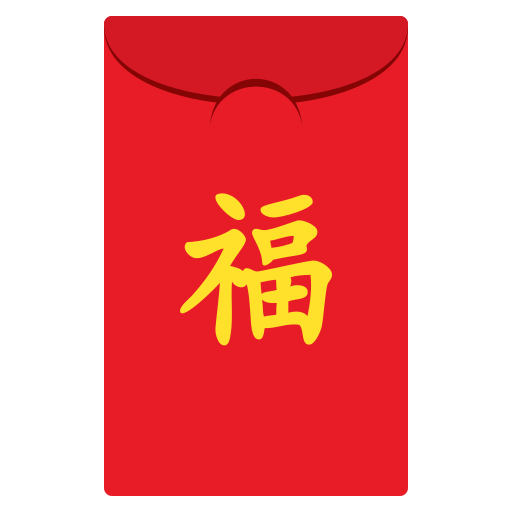Red Envelope as drawn by JoyPixels in 5.0