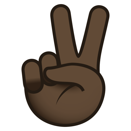 Victory Hand: Dark Skin Tone, the design in this release