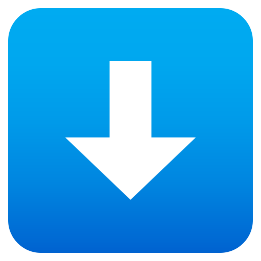 Down Arrow as drawn by JoyPixels in 5.0