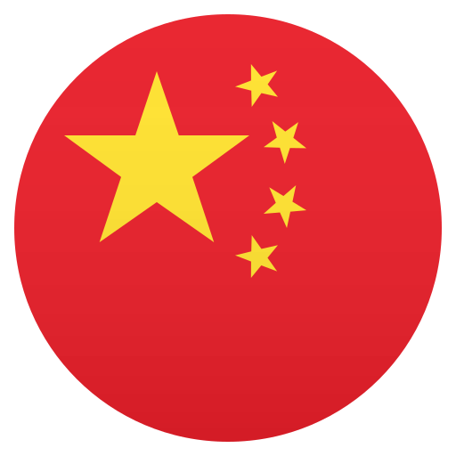 Flag: China as drawn by JoyPixels in 5.5