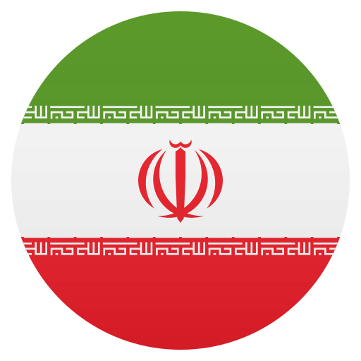 Flag: Iran as drawn by JoyPixels in 5.5