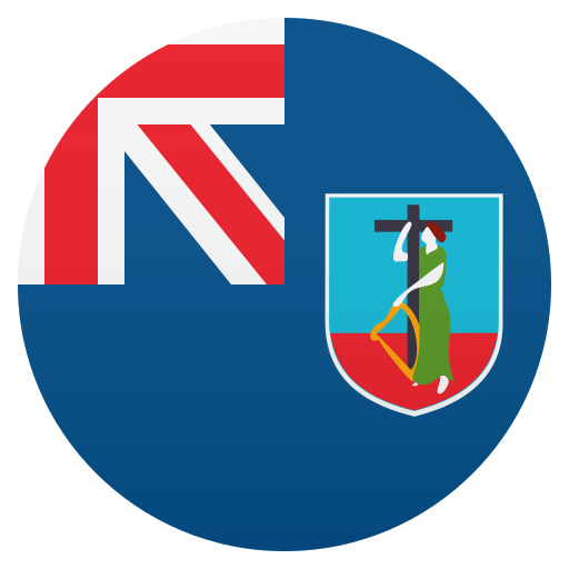 Flag: Montserrat as drawn by JoyPixels in 5.5