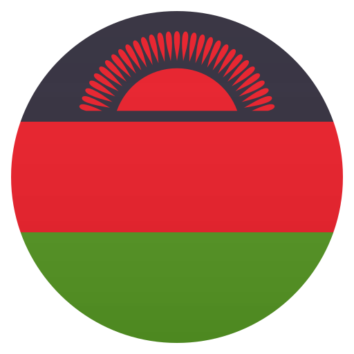 Flag: Malawi as drawn by JoyPixels in 5.5
