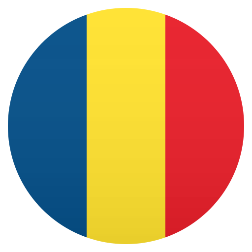Flag: Chad as drawn by JoyPixels in 5.5