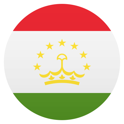 Flag: Tajikistan as drawn by JoyPixels in 5.5