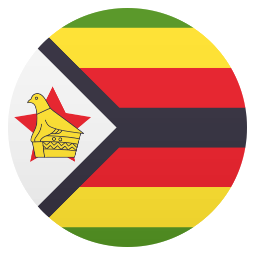 Flag: Zimbabwe as drawn by JoyPixels in 5.5